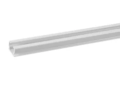 Markenlos 150 cm Vorhangschiene 6 mm - Weiß< Gardinengleiter