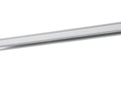 Markenlos 150 cm Vorhangschiene 6 mm - Weiß< Gardinengleiter