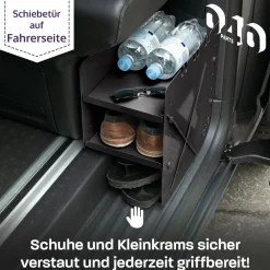 040 Parts Wohnmobil Schränke^Black Schuhregal - VW T5 T6 T6.1