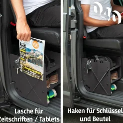 040 Parts Wohnmobil Schränke^Black Schuhregal - VW T5 T6 T6.1