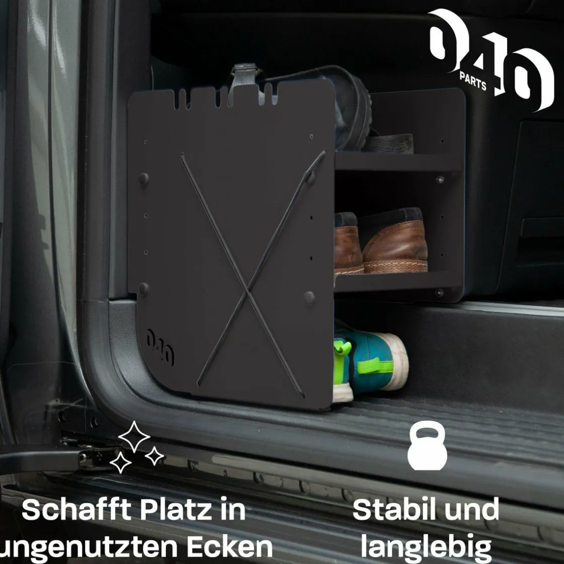 040 Parts Wohnmobil Schränke-Black Schuhregal - VW T7