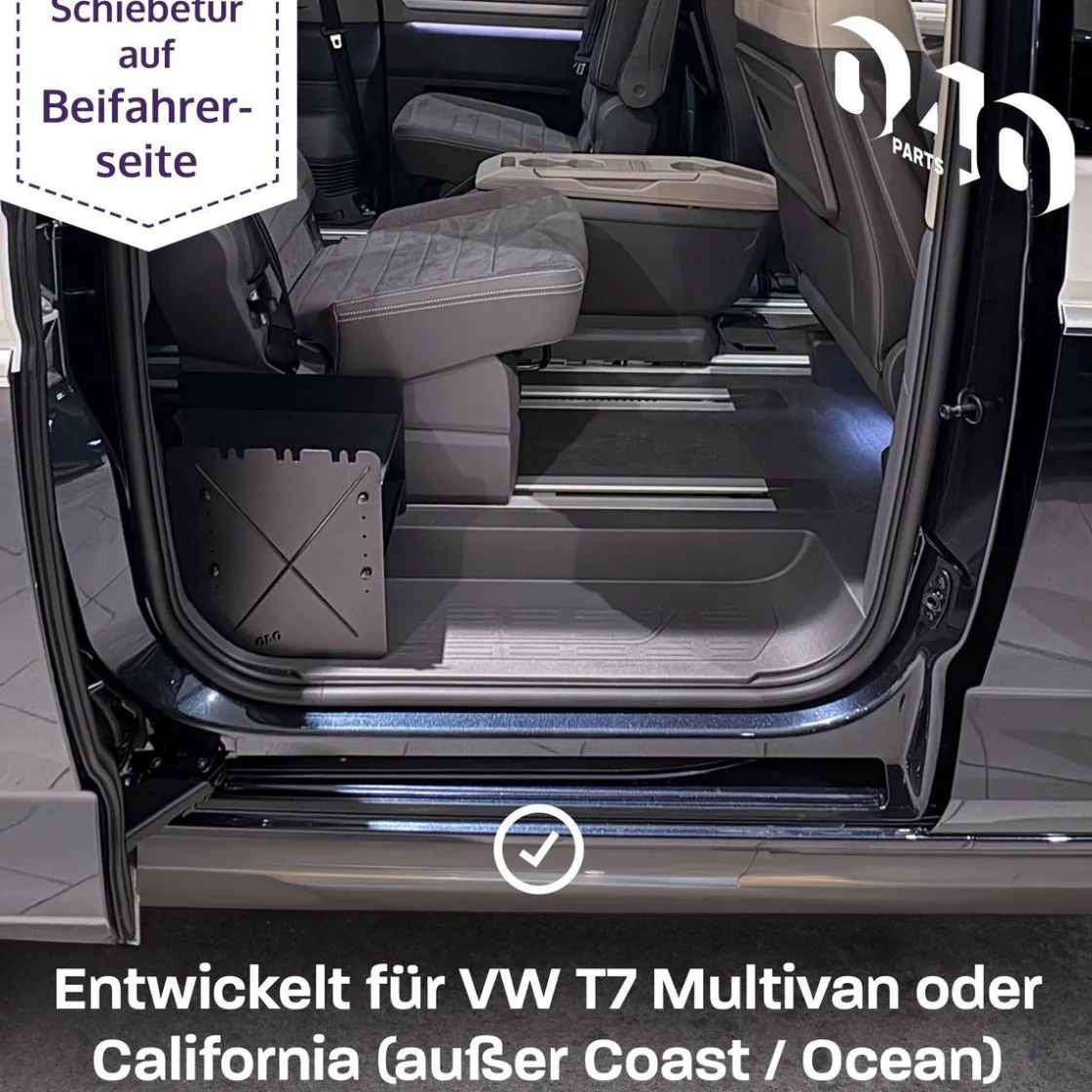 040 Parts Wohnmobil Schränke-Black Schuhregal - VW T7