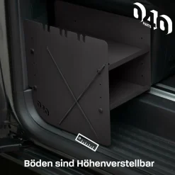 040 Parts Wohnmobil Schränke-Black Schuhregal - VW T7