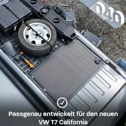 040 Parts Black Solarhalter - VW T7< Solarmodul Halterungen