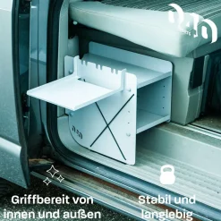 040 Parts Tischbeine & Tischplatten-Einhängetisch - Grey