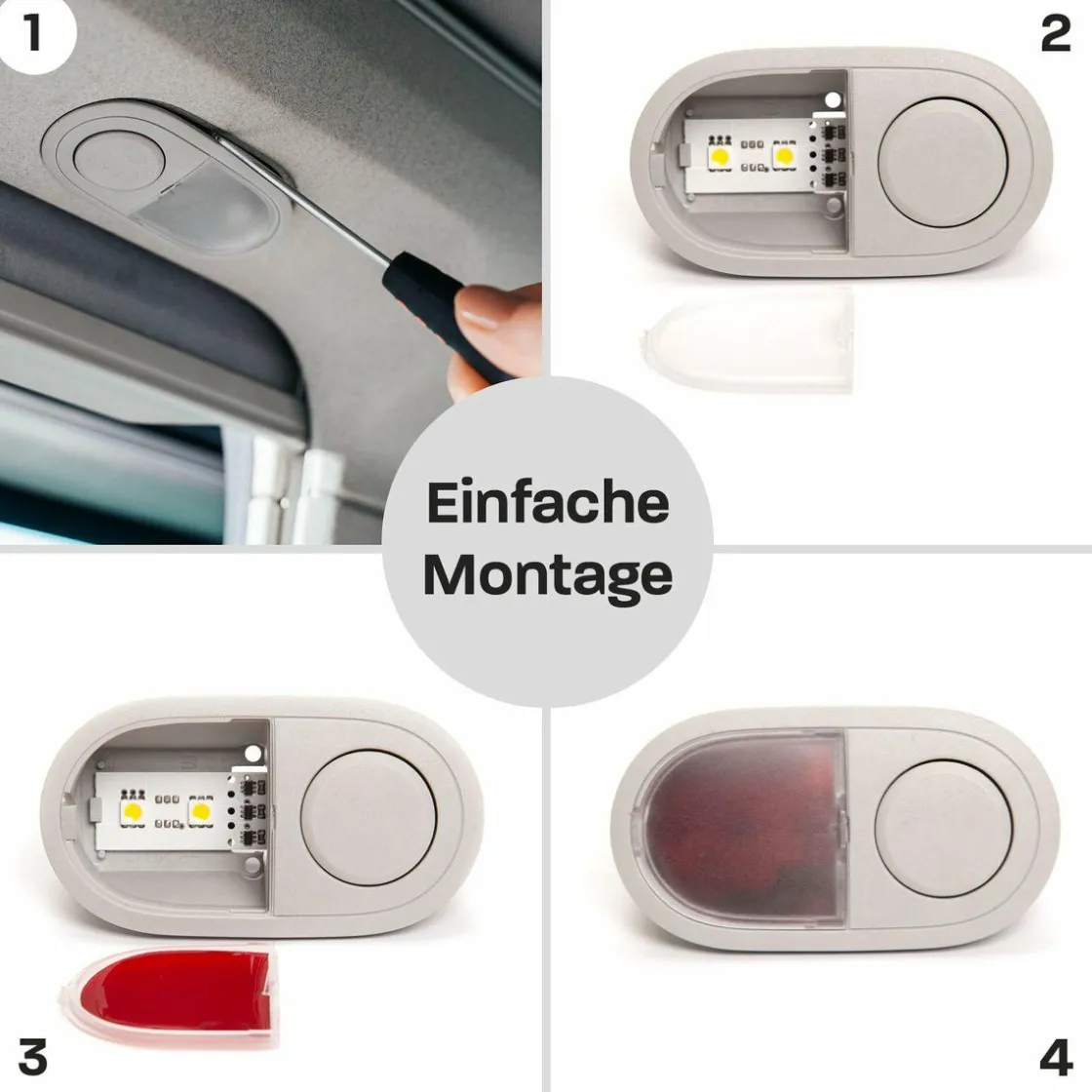 040 Parts Wohnmobil Innenverkleidung^Farbfilter Set - VW T5 T6 T6.1