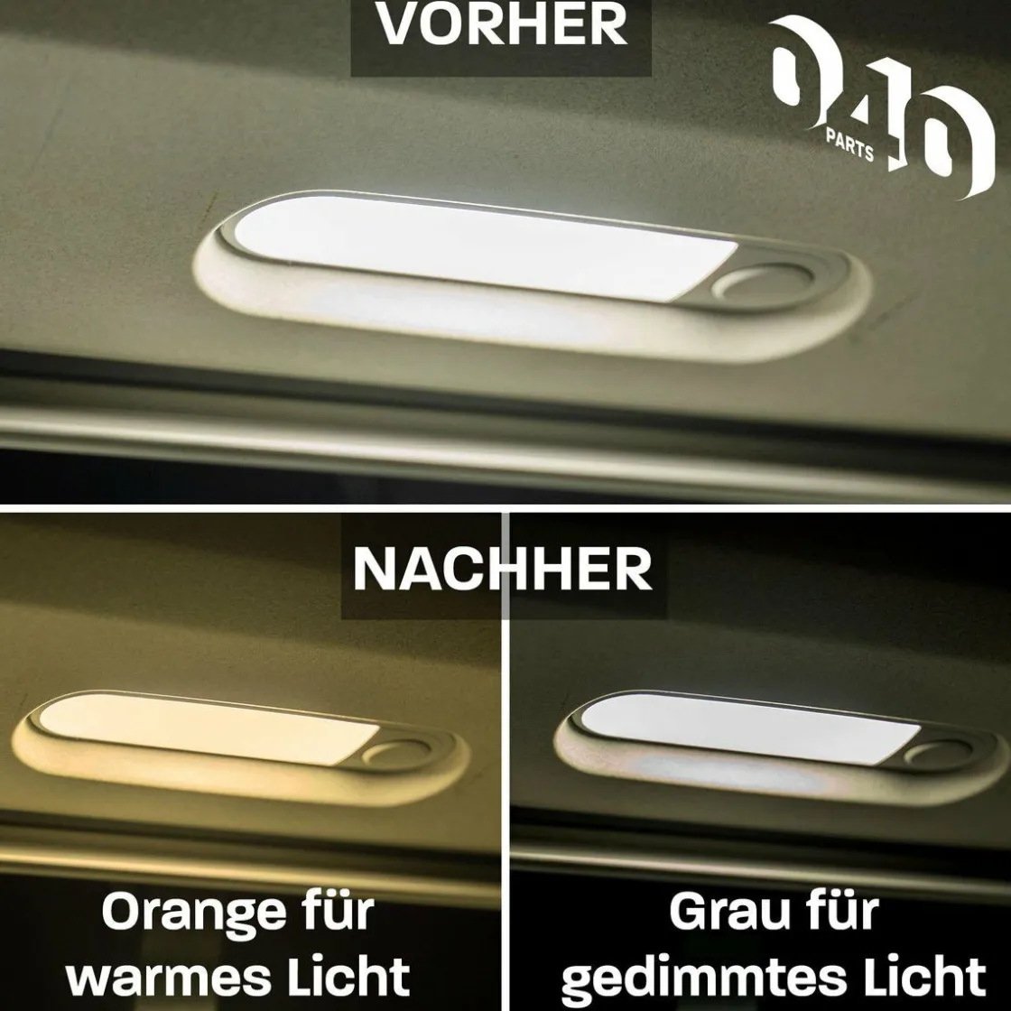 040 Parts Wohnmobil Innenverkleidung^Farbfilter Set - VW T5 T6 T6.1