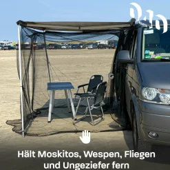 040 Parts Markisen Ersatzteile-Markisen Moskitonetz - VW T5 T6