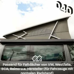 040 Parts Dachzelt Zubehör^Spanngummi Aufstelldach - VW T5 T6 T7