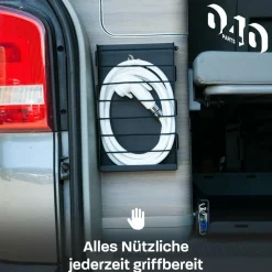 040 Parts Heckauszüge^Staufach - VW T5 T6 T7 California