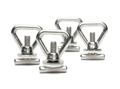 040 Parts VW T5 T6 T6.1 Zurrösen - Set von 4< Heckauszüge