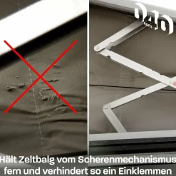 040 Parts Dachzelt Zubehör-Zeltgummi fuer T4 Camper Van