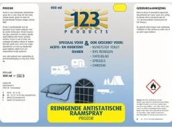 123 Products Pflege & Reparatuur|Pflege & Reparatuur-Prozor antistatischer Fensterspray