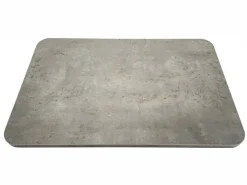 VierTec Tischbeine & Tischplatten^90 x 58 cm Betonoptik Tischplatte