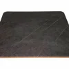 VierTec Tischbeine & Tischplatten^90 x 58 cm Marmoroptik Tischplatte