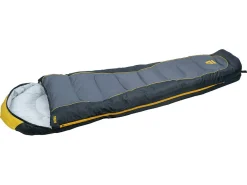 Abbey Camp Berlin Mumienschlafsack - Grey/Yellow< Sommerschlafsäcke|Mumienschlafsäcke