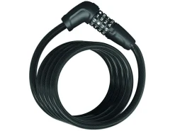 Abus Fahrrad Zubehör^Numero 5510C/180 BK Spiralkabelschloss