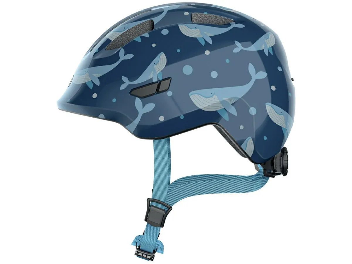 Abus Smiley 3.0 Blue Whale Kinderfahrradhelm< Fahrradhelme