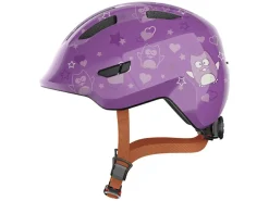 Abus Fahrradhelme^Smiley 3.0 Purple Star Kinderfahrradhelm