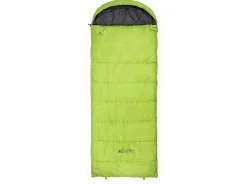 Acamp Deckenschlafsäcke|Sommerschlafsäcke-Emery 220 x 85 cm Schlafsack mit Kapuze - Lime
