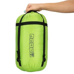 Acamp Sommerschlafsäcke|Mumienschlafsäcke-Harper 220 x 85 cm Mumienschlafsack - Lime