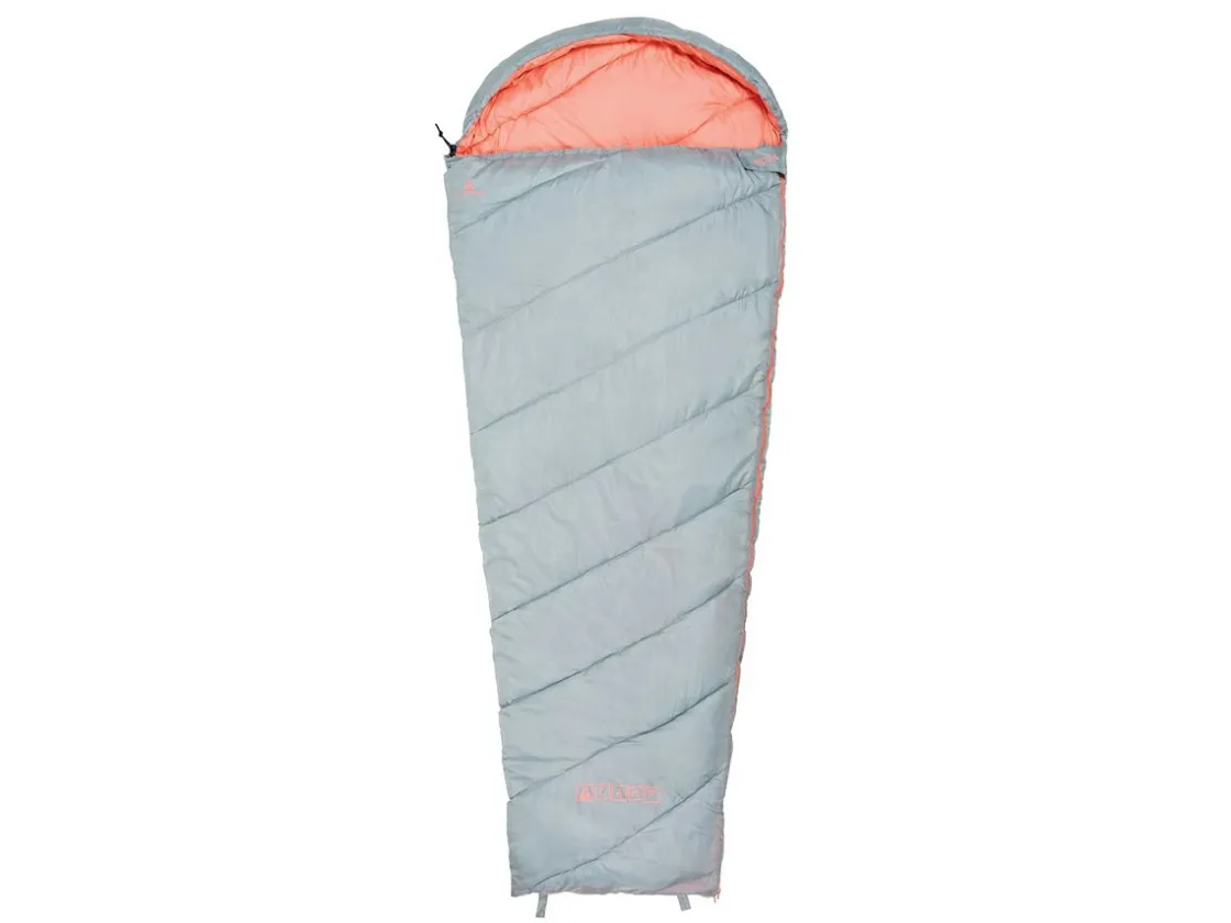 Acamp Sommerschlafsäcke|Mumienschlafsäcke-Nova 220 x 85 cm Mumienschlafsack - Grey