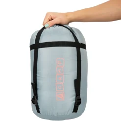 Acamp Sommerschlafsäcke|Mumienschlafsäcke-Nova 220 x 85 cm Mumienschlafsack - Grey