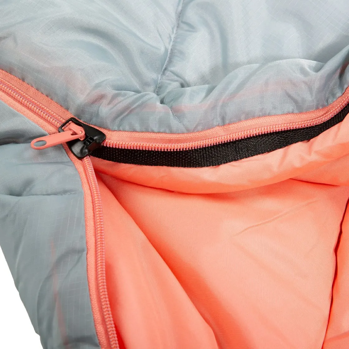 Acamp Sommerschlafsäcke|Mumienschlafsäcke-Nova 220 x 85 cm Mumienschlafsack - Grey