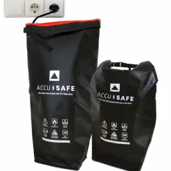 Markenlos ACCU SAFE feuerfeste Akkuschutztasche für E-Bikes & Co< Elektro Zubehör