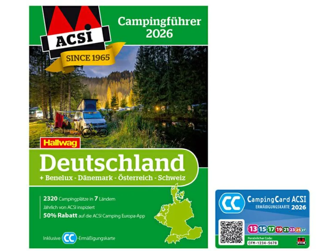 ACSI Reiseführer^2026 Deutschland Campingführer