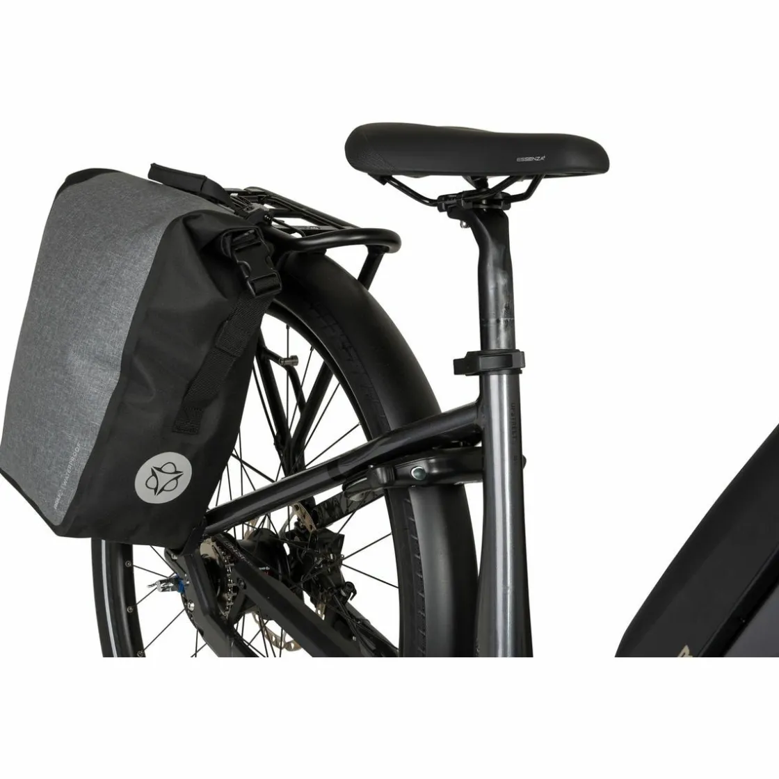 AGU Fahrrad Zubehör|Fahrradtaschen^Clean Shelter Click'nGo Medium Einzelne Fahrradtasche - Grey