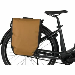 AGU Fahrrad Zubehör|Fahrradtaschen^Clean Shelter Click'nGo Large Einzelne Fahrradtasche - Brown
