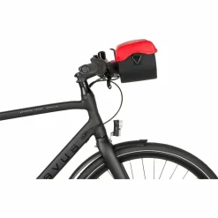 AGU Fahrrad Zubehör|Fahrradtaschen-Clean Shelter KLICKfix Medium Lenkertasche - Red