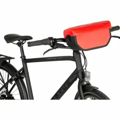AGU Fahrrad Zubehör|Fahrradtaschen-Clean Shelter KLICKfix Medium Lenkertasche - Red