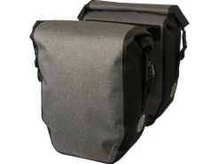 AGU Fahrrad Zubehör|Fahrradtaschen^Clean Shelter Large Doppelte Fahrradtasche - Grey