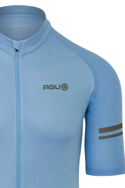 AGU Fahrradbekleidung-Essential Core Herren Trikot - Tranquil Blue