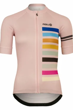 AGU Fahrradbekleidung-Essential Damen Rainbow Trikot - Frost