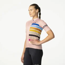 AGU Fahrradbekleidung-Essential Damen Rainbow Trikot - Frost