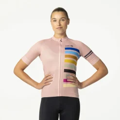 AGU Fahrradbekleidung-Essential Damen Rainbow Trikot - Frost