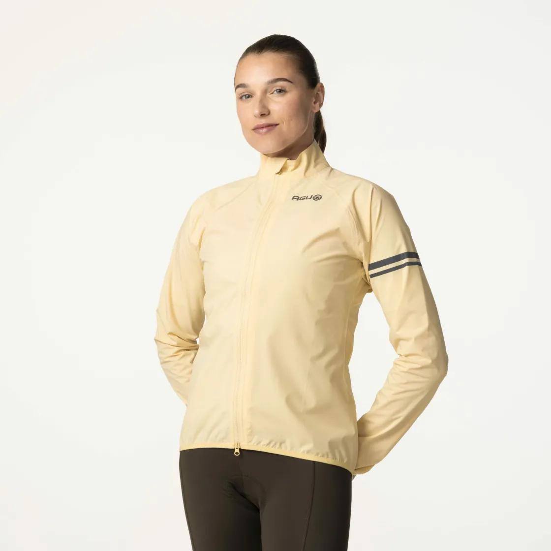 AGU Jacken^Essential Damen Regenjacke - Beige