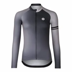 AGU Fahrradbekleidung-Essential Gradient Langarm Damen Trikot - Black