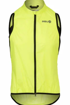 AGU Fahrradbekleidung-Essential Herren Wind Weste - Yellow