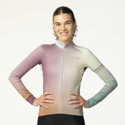 AGU Fahrradbekleidung-Gradient Performance Langarm Damen Trikot - Green