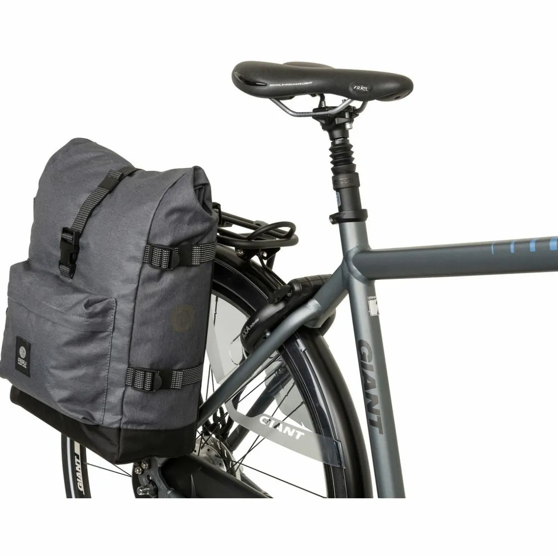 AGU Fahrrad Zubehör|Fahrradtaschen^H2O Roll-Top II Einzelne Fahrradtasche - Grey