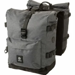 AGU Fahrrad Zubehör|Fahrradtaschen-H2O Roll-Top II Urban Doppelte Fahrradtasche - Grey