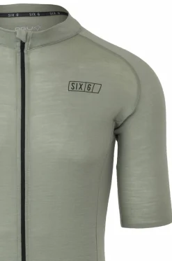 AGU Fahrradbekleidung-Merino SIX6 Herren Trikot - Green
