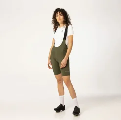 AGU Fahrradbekleidung-Performance Comfort Plus Damen Trägerhose - Green