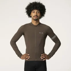 AGU Fahrradbekleidung^Performance Solid Herren Langarm Trikot - Brown