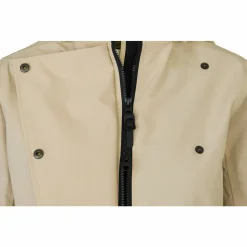AGU Jacken^Trench Coat Long Damen Regenjacke - Beige
