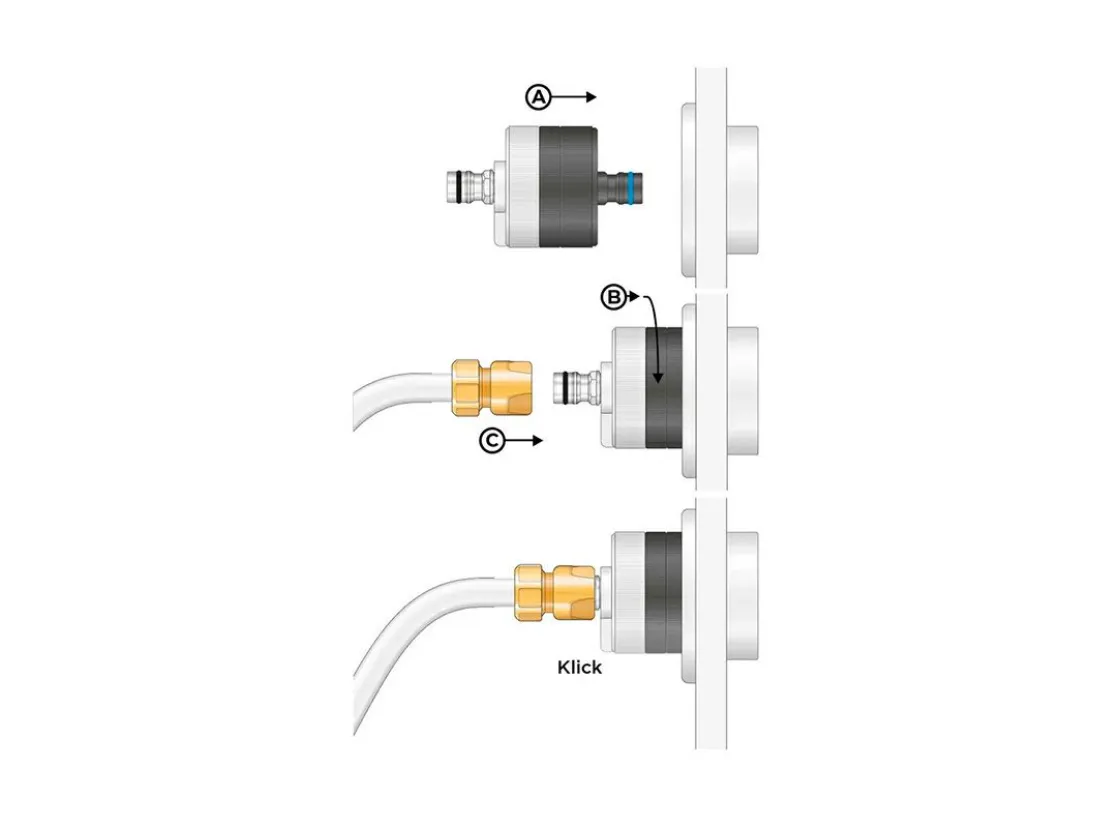 Alb Filter Wasserfilter-Entry Tankadapter